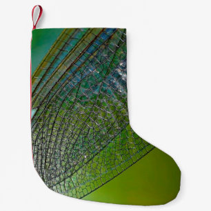 Meia De Natal Pequena Asas de dragonfly inseto próximo à natureza