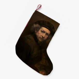 Meia De Natal Pequena Autorretrato de Rembrandt: Pintor da Idade de Ouro