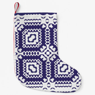 Meia De Natal Pequena Azulejos azulejo cerâmicos de cor decorativa. Vint