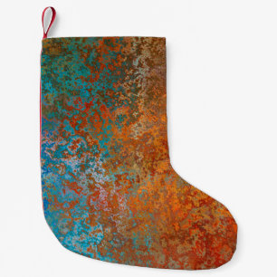 Meia De Natal Pequena Background texture rust old brown