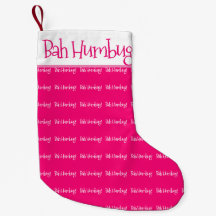 Bah humbug mulher rosa