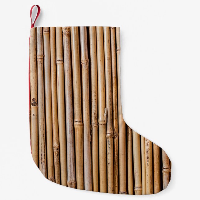 Meia De Natal Pequena Bamboo barrier screen fence (Frente)