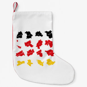 Meia De Natal Pequena Bandeira dos Estados Alemães