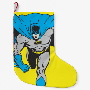 Meia De Natal Pequena Batman Executa em Frente