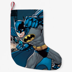Meia De Natal Pequena Batman Punch