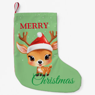 Meia De Natal Pequena Beija-Papais noeis de Natal, Safari