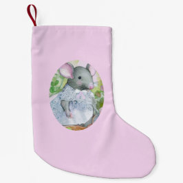 Meia De Natal Pequena Belo Hamster de Natal Stocks