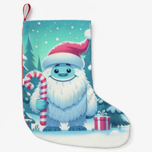 Meia De Natal Pequena Belo Natal/Ano de inverno