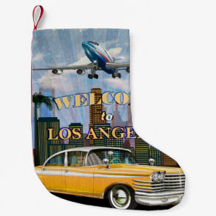 Meia De Natal Pequena Bem-vindos à poster de Los Angeles.