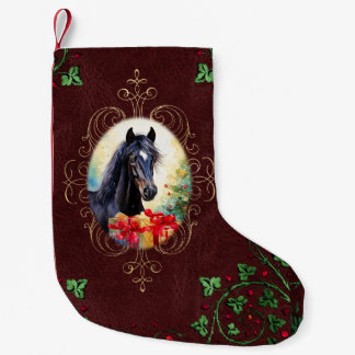 Meia De Natal Pequena Black Colt e Presentes de Natal