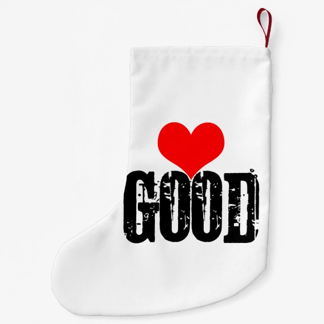 Meia De Natal Pequena Bom (Verso)