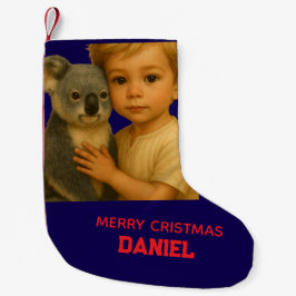 Meia De Natal Pequena Bond of the Wild and Innocent (Koala)