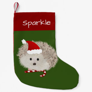 Meia De Natal Pequena Bota de Natal de Pet Hedgehog