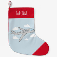Boys Cute Blue Airplane Viagem e nome
