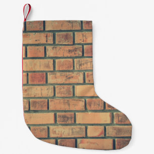 Meia De Natal Pequena Bricks wall stone wall brick wall