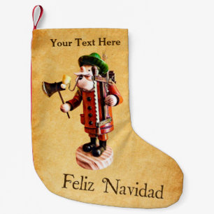 Meia De Natal Pequena Burner de Incenso "Smoker Man" alemão