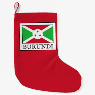 Meia De Natal Pequena Burundi