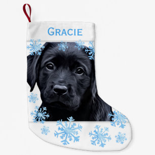Meia De Natal Pequena Cachorro do Labrador Retriever Personalizado Natal