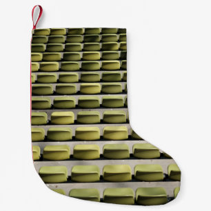 Meia De Natal Pequena Cadeiras de gangues verdes