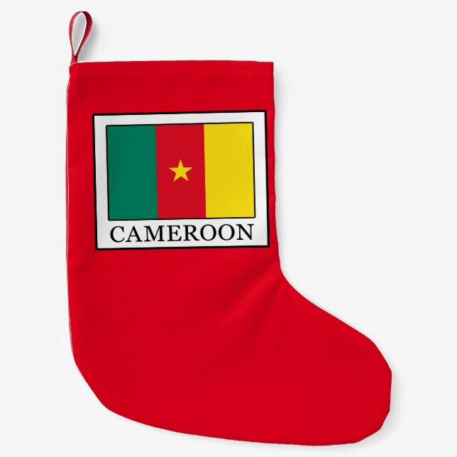 Meia De Natal Pequena Camarões (Frente)