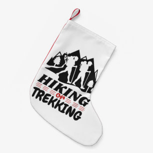 Meia De Natal Pequena Caminho ou Trekking