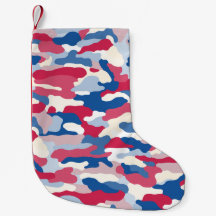Camuflagem Azul e Branco Vermelho