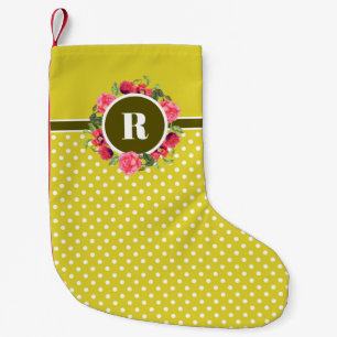 Meia De Natal Pequena Cápsulas vermelhas cor-de-rosa rosa cor-de-rosa mo