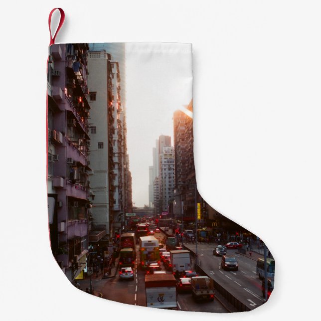 MEIA DE NATAL PEQUENA CARROS EM ESTRADA (Frente)