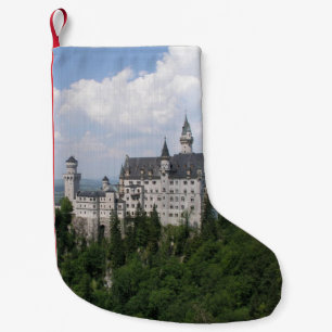 Meia De Natal Pequena Castelo de Neuschwanstein