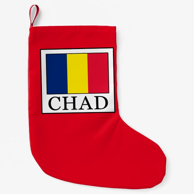 Meia De Natal Pequena Chade (Frente)