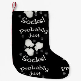 Meia De Natal Pequena Cheio de estoque das Meias