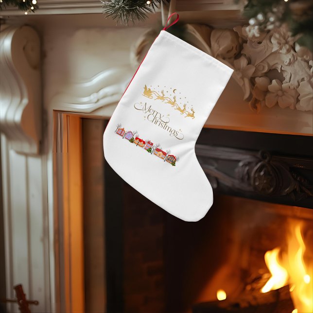 Meia De Natal Pequena Christmas Stocking (Criador carregado)