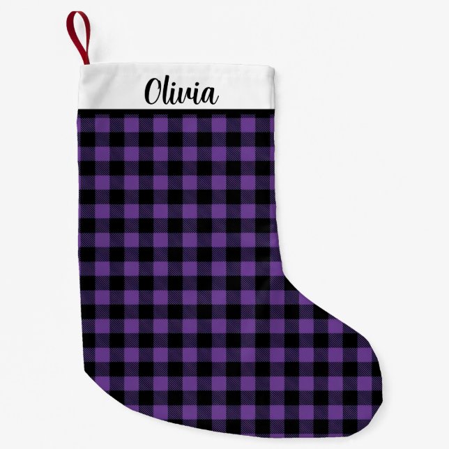 Meia De Natal Pequena Christmas Stocking (Frente)
