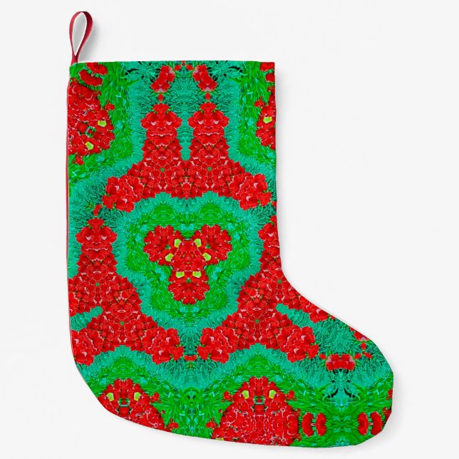 Meia De Natal Pequena Christmas Stocking (Frente)