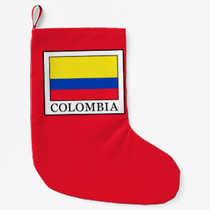 Meia De Natal Pequena Colômbia