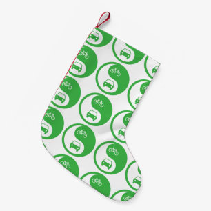 Meia De Natal Pequena Compartilhe a estrada Yin Yang