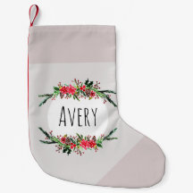 Crianças Flower Flower Wreath and Name