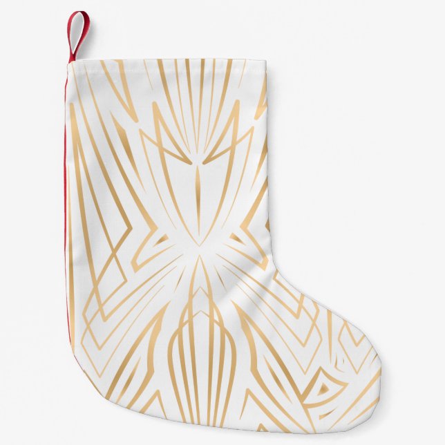 Meia De Natal Pequena Crystal 7 (Frente)