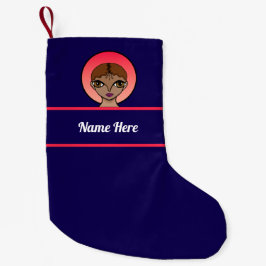 Meia De Natal Pequena Customizable stocking