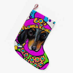 MEIA DE NATAL PEQUENA DACHSHUND 