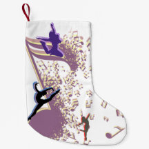 Dança Genres silhuetas e música