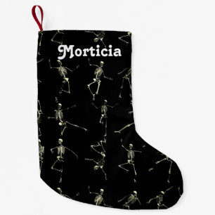 Meia De Natal Pequena Danse Macabre