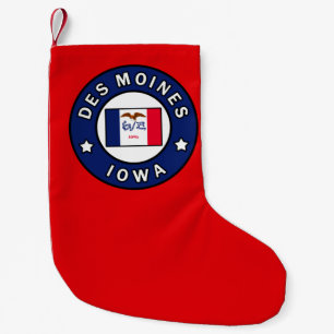 Meia De Natal Pequena Des Moines Iowa