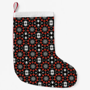 Meia De Natal Pequena Design de Natal Gótico