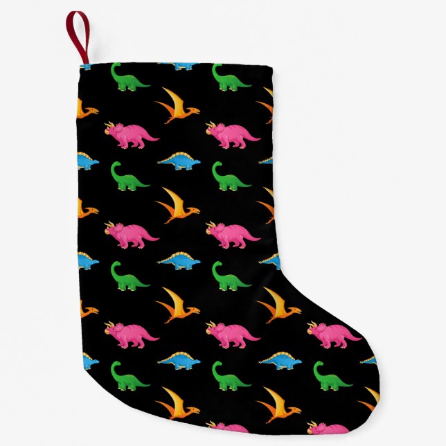 MEIA DE NATAL PEQUENA DINOSSAUROS (Frente)