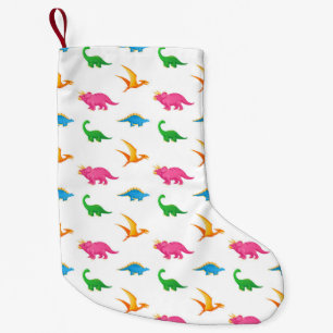 MEIA DE NATAL PEQUENA DINOSSAUROS