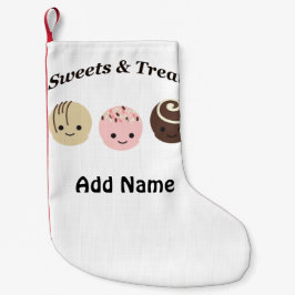 Meia De Natal Pequena Doces e Tratamentos! Chocolates