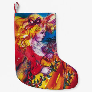 MEIA DE NATAL PEQUENA DOLO BONITO