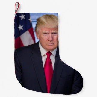 Meia De Natal Pequena Donald Trump Retrato Presidencial Oficial