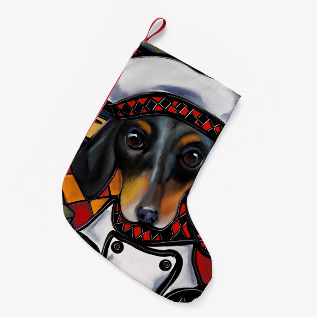 MEIA DE NATAL PEQUENA DOXIE CHEF           (Frente (Pendurada))
